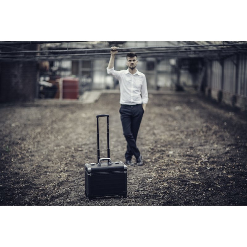 ALUMAXX chariot pilote DISCOVERY, aluminium, gris mat